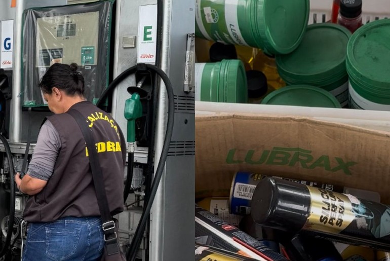 Posto de combustível em Aracaju tem bomba de GNV interditada e produtos vencidos apreendidos