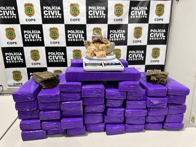 Homem é preso com 30 kg de drogas em operação na Zona Norte de Aracaju