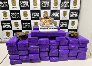 Homem é preso com 30 kg de drogas em operação na Zona Norte de Aracaju