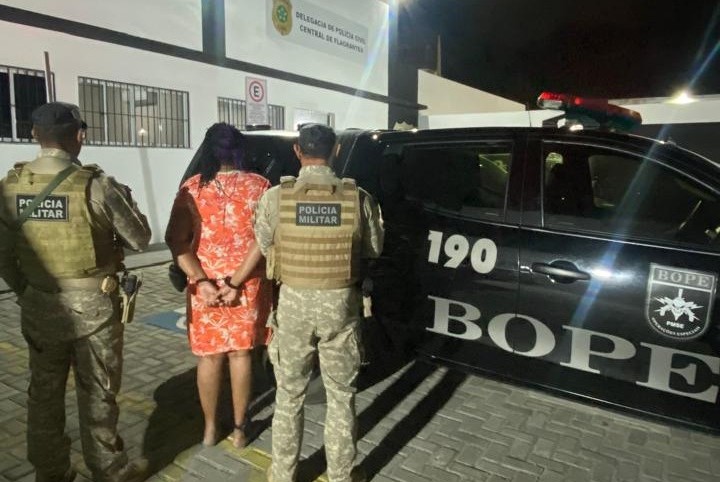 Mulher foragida suspeita de matar o marido é presa na Barra dos Coqueiros