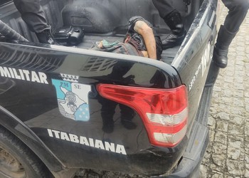 Homem é preso em flagrante furtando merenda escolar em Itabaiana