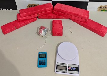 Polícia apreende 7 kg de maconha em depósito de drogas em  Itaporanga D'Ajuda