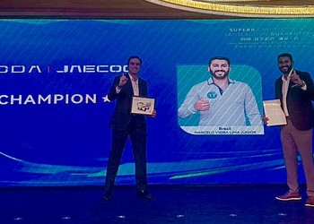 Mecânico Sergipano ganha prêmio de melhor do mundo em competição global na China