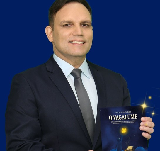 Fredson Navarro faz lançamento do livro ‘O Vagalume’, em Aracaju