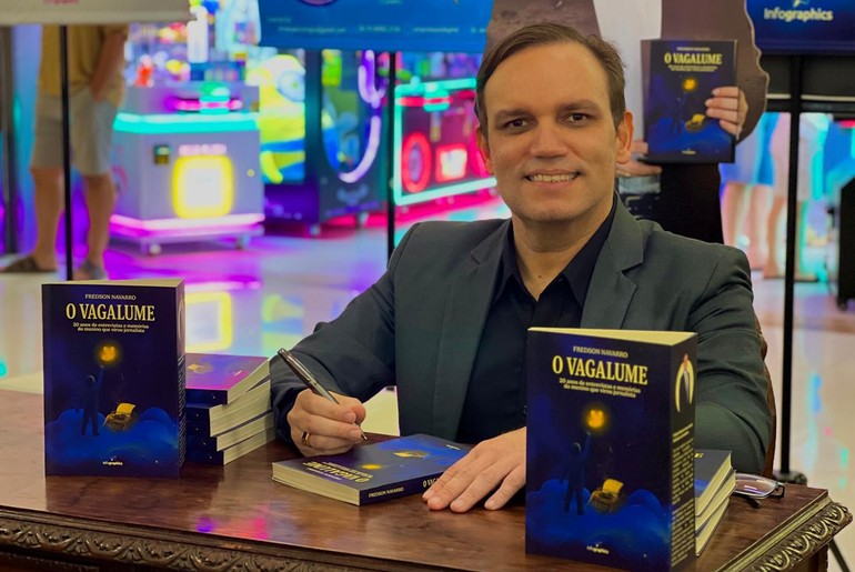 Lançamento do livro de memórias "O Vagalume", do jornalista Fredson Navarro, acontece em Aracaju