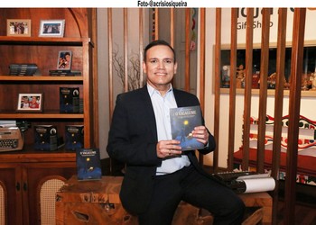 Jornalista Fredson Navarro lança livro 'O Vagalume' e estreia como escritor