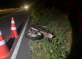 Motociclista fica ferido após colisão na rodovia SE-245, entre Malhador e Riachuelo