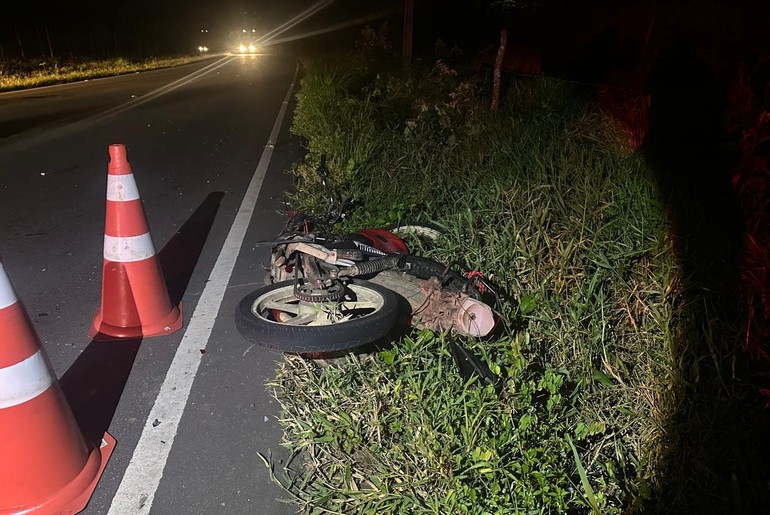Motociclista fica ferido após colisão na rodovia SE-245, entre Malhador e Riachuelo