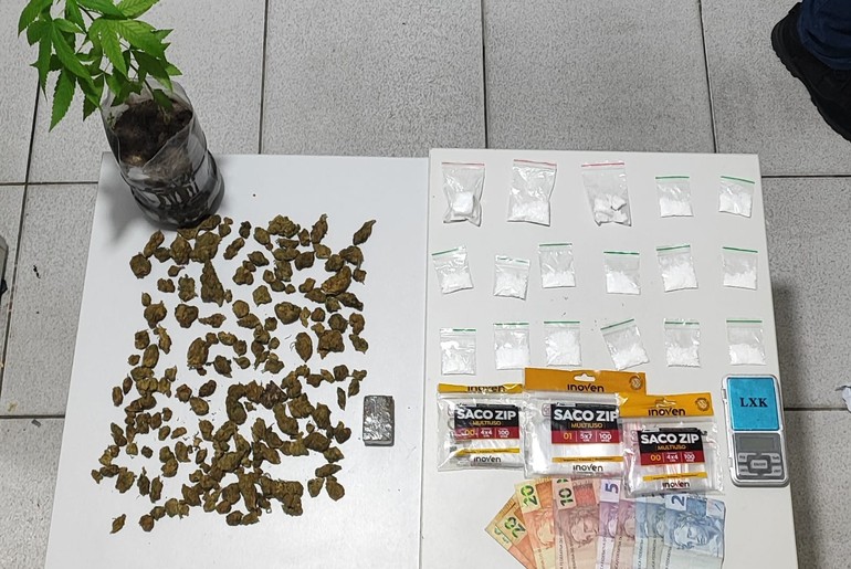 Suspeito é preso em flagrante por tráfico de drogas e adulteração de veículo em Lagarto