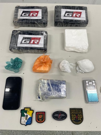 Radiopatrulha apreende mais de 4 kg de drogas em residência de Nossa Senhora do Socorro