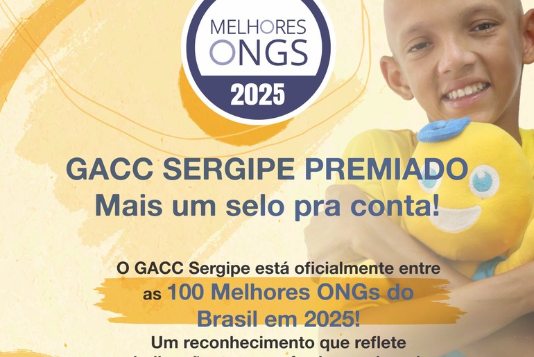 GACC Sergipe é uma das 100 Melhores ONGs de 2025