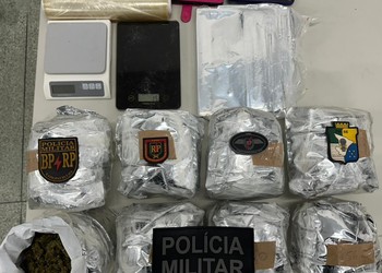 Mulher é presa com mais de 4 kg de maconha em Aracaju