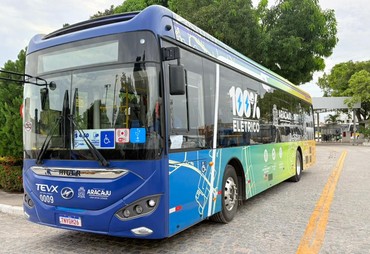 Silenciosos, limpos e mais confortáveis: Aracaju inicia era dos ônibus elétricos