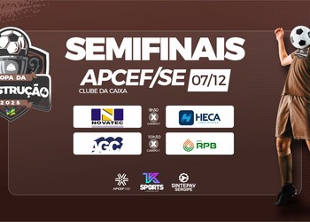 4ª Copa da Construção define semifinalistas neste domingo (7)