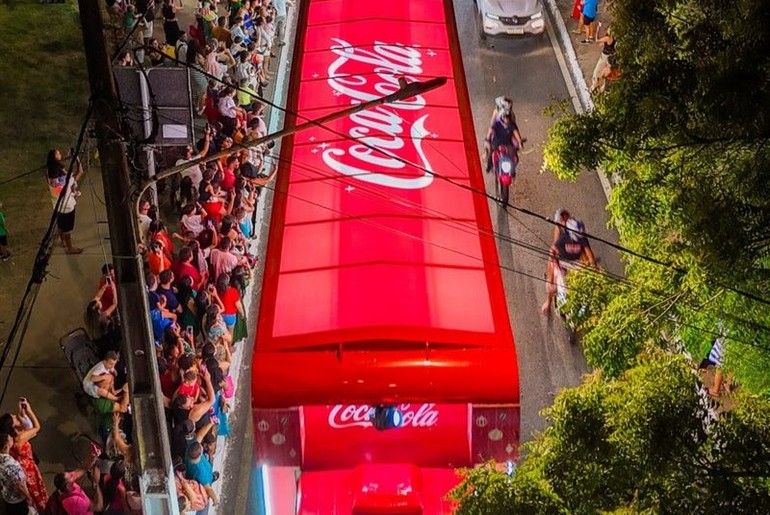 Caravana natalina da Solar Coca-Cola chega a Aracaju neste domingo (14)