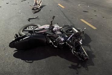 Colisão frontal com carro mata motociclista de 21 anos na SE-220, em Gracho Cardoso
