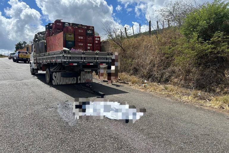 Motociclista morre após colisão traseira na SE-240, em Santa Rosa de Lima