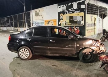 Motociclista fica ferido após colisão na SE-230, em Nossa Senhora das Dores