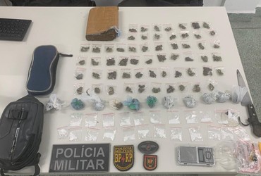 Homem é preso com drogas após tentar fugir da polícia em Nossa Senhora do Socorro