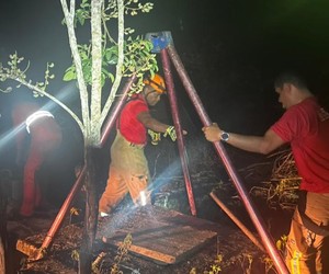 Ossada é encontrada em cisterna e mobiliza bombeiros em Estância