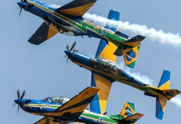 Esquadrilha da Fumaça fará apresentação em aniversário de 171 anos de Aracaju