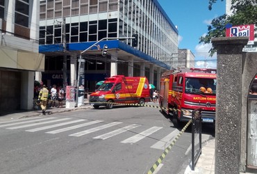 Princípio de incêndio é registrado no prédio da Secretaria Municipal da Fazenda em Aracaju