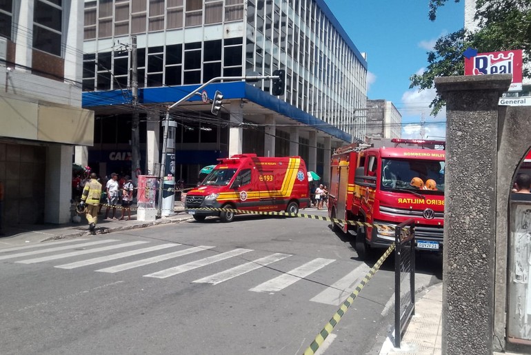 Princípio de incêndio é registrado no prédio da Secretaria Municipal da Fazenda em Aracaju
