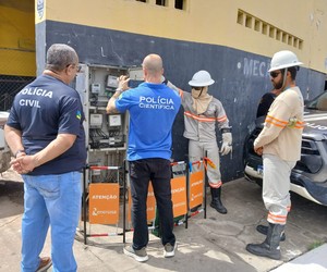 Comerciantes são presos após flagra de furto de energia em Aracaju