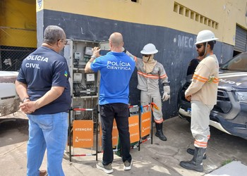 Três comerciantes são presos após flagra de furto de energia em Aracaju