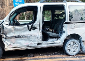 Colisão entre dois carros e caminhão deixa feridos na SE-170, entre Lagarto e São Domingos