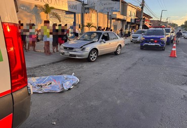 Colisão com atropelamento deixa idoso morto na Grande Aracaju