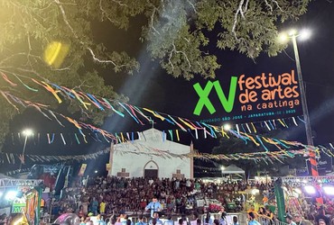 Festival de Artes na Caatinga reúne música, dança e cultura popular em Japaratuba