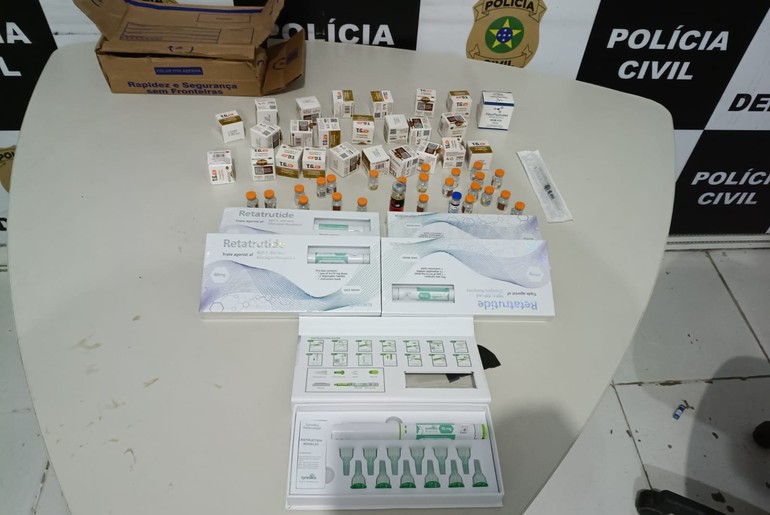 Substâncias de canetas emagrecedoras são apreendidas em loja no Centro de Aracaju