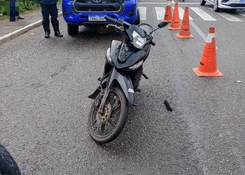 Colisão entre duas motocicletas deixa três feridos na SE-065, em São Cristóvão