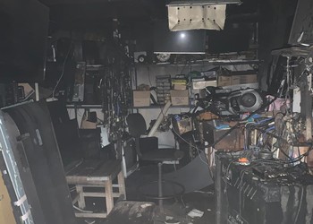 Incêndio atinge loja de eletrônicos em galeria comercial no centro de Lagarto