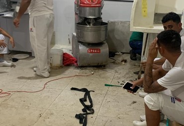 Funcionário fica com braço preso em máquina dentro de shopping em Itabaiana