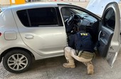 PRF recupera carro com sinais de clonagem na BR-101, em São Cristóvão
