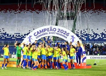 Brasil vence Argentina e conquista título do Sul-Americano Feminino Sub-17