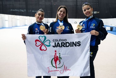 Sergipanas conquistam medalhas inéditas no Campeonato Pan-Americano de Ginástica Rítmica