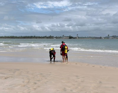 Corpo de pescador desaparecido é encontrado próximo à Ilha dos Namorados, em Aracaju