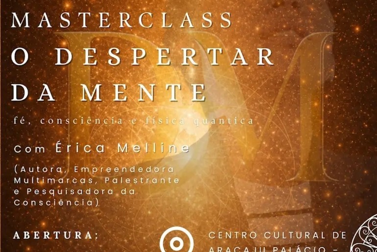 Palestra sobre fé, consciência e física quântica acontece no Centro Cultural de Aracaju