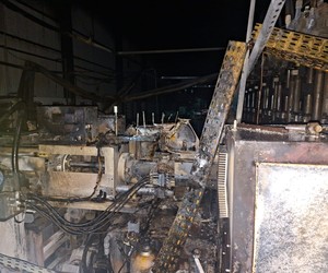 VÍDEO; Incêndio atinge fábrica de calçados em Frei Paulo