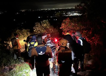 Estudantes ficam ilhados por chuva e são resgatados na Serra de Itabaiana