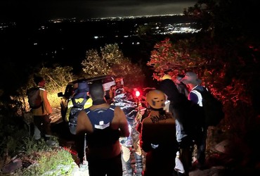 Estudantes ficam ilhados por chuva e são resgatados na Serra de Itabaiana
