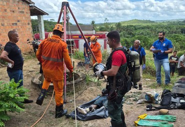 VÍDEO; Corpo é encontrado dentro de cisterna no município de Salgado