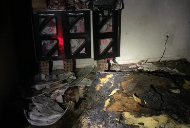 Incêndio atinge residência no povoado Queimadas, em Itabaiana