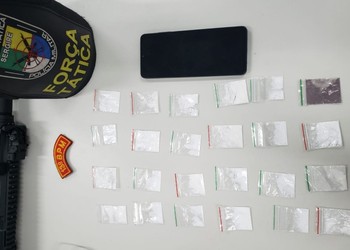 Homem é preso por tráfico de drogas com celular roubado na Zona Sul de Aracaju