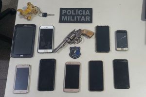 Homem é preso por roubo de motocicleta e porte ilegal de arma de fogo no Santos Dumont