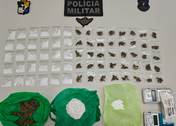 Homem é preso com porções de maconha e cocaína em Nossa Senhora do Socorro