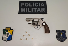 Homem é preso com arma de fogo durante abordagem no bairro Santa Maria